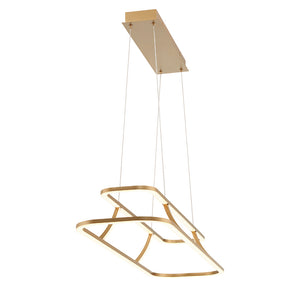 Cadoux 44" Integrated LED Linear Chandelier
