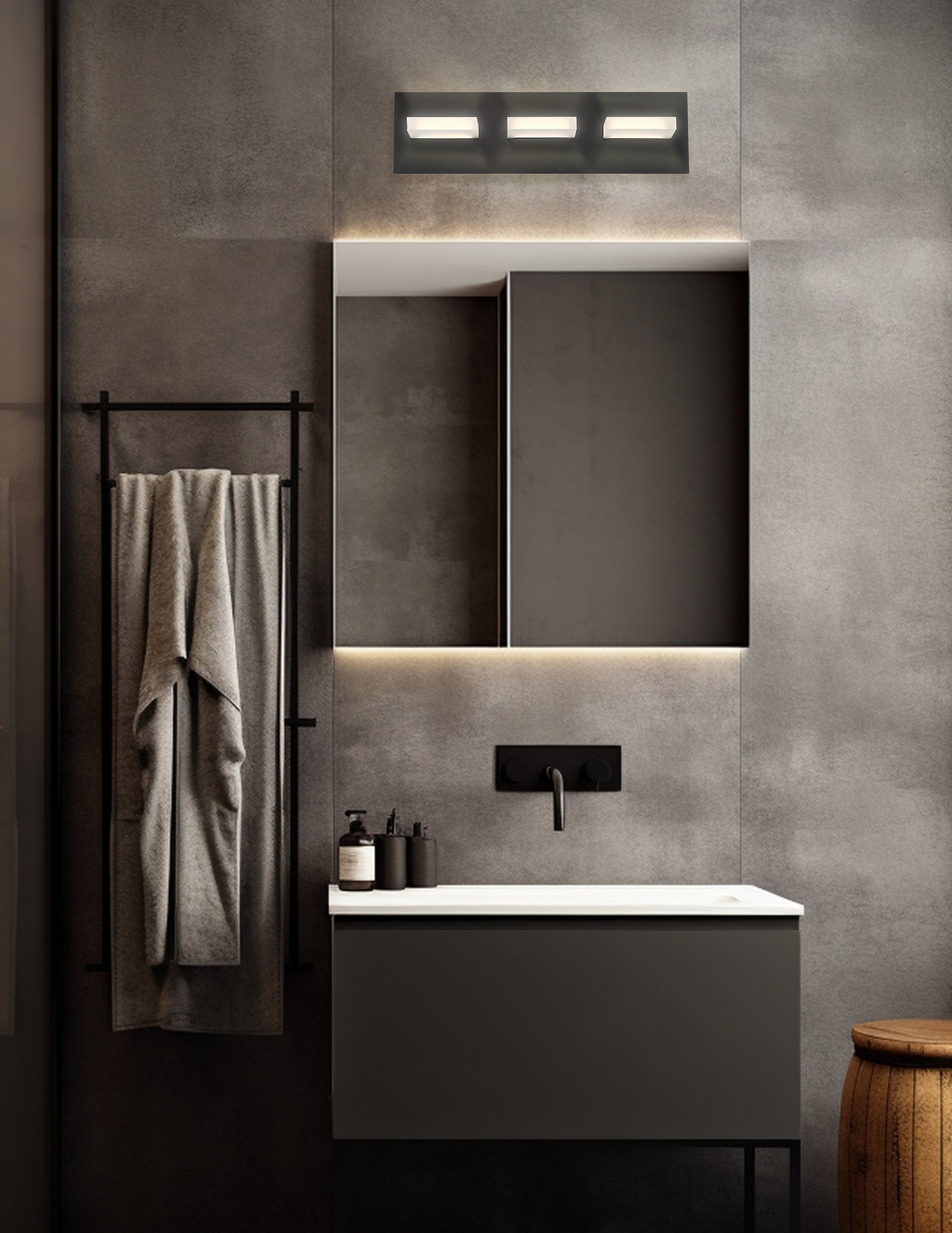 Olson 3-Light 18" Integrated LED Vanity