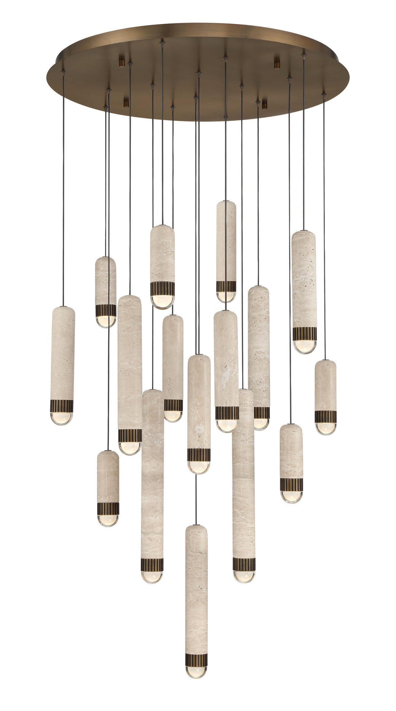 Cambre 16-Light 32" Integrated LED Multi Drop Chandelier