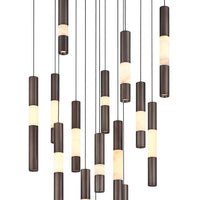 Ronda 15-Light 32" Integrated LED Multi Drop Chandelier
