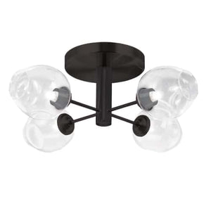 Abii 20.5-in Semi-Flush
