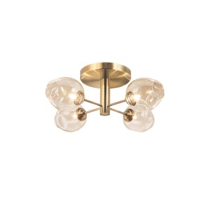 Abii 20.5-in Semi-Flush