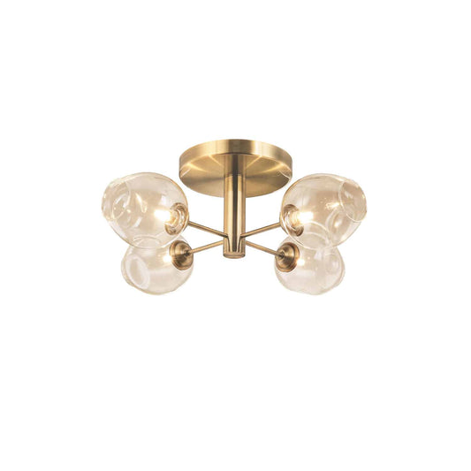 Abii 20.5-in Semi-Flush