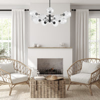 Abii 33-in Chandelier