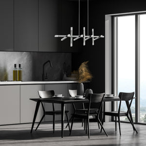 Acasia 40-in Linear Chandelier