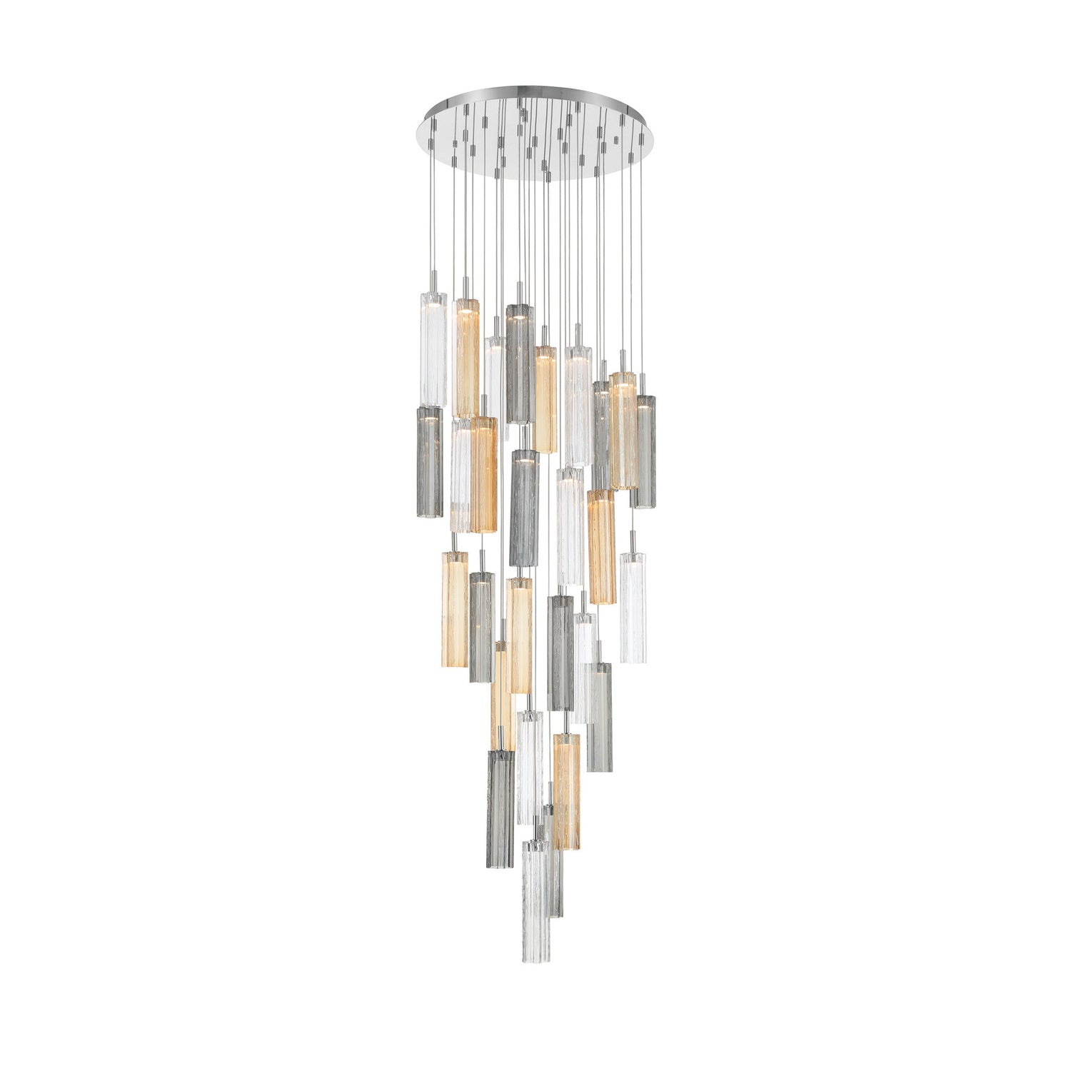 Addis 26" Integrated LED Mutli-Light Pendant