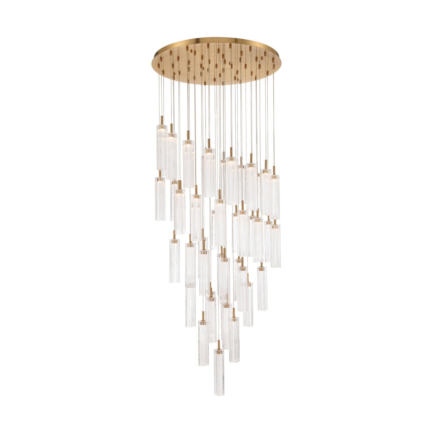 Addis 36" Integrated LED Multi-Light Pendant