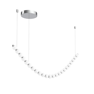 Akoya 23 Light Chrome LED Chandeliers
