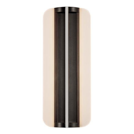 Anders 17-in Vintage Brass LED Wall/Vanity