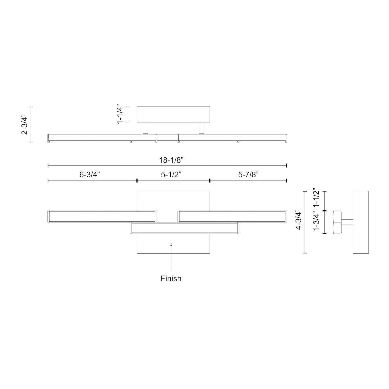 Anello Minor 18-in Vanity