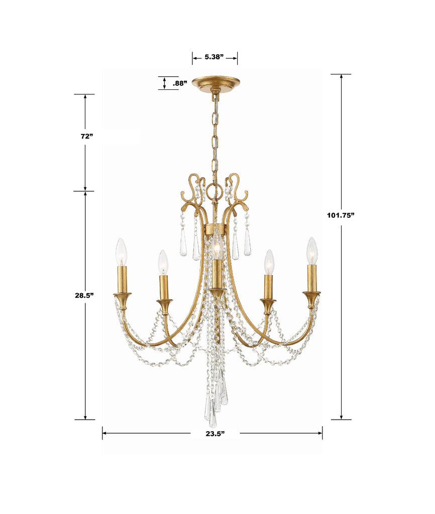 Arcadia 23.5'' Chandelier