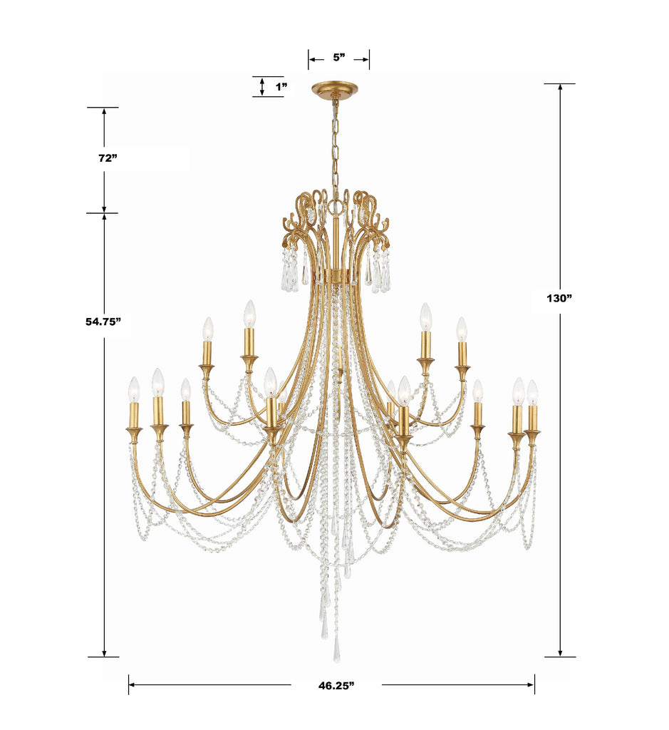 Arcadia 46.25'' Chandelier