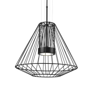 Arctic 20-in Black LED Exterior Pendant