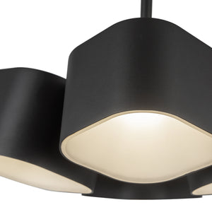 Arena 11-in Black LED Pendant