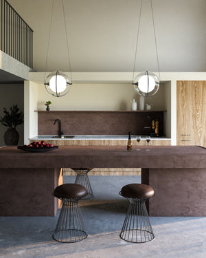 Aries 12-in Black LED Pendant