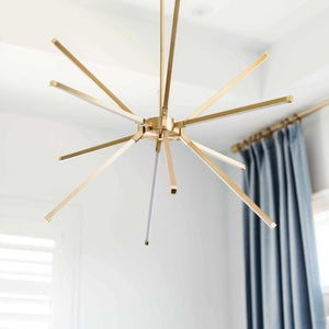 Array 31.5-in Sputnik Chandelier