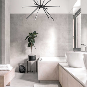 Array 31.5-in Sputnik Chandelier