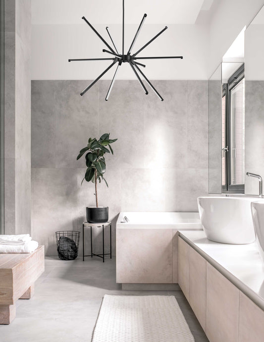 Array 31.5-in Sputnik Chandelier