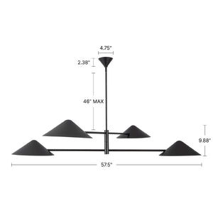 Ashford 58-in Chandelier