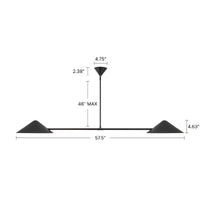 Ashford 58-in Linear Pendant