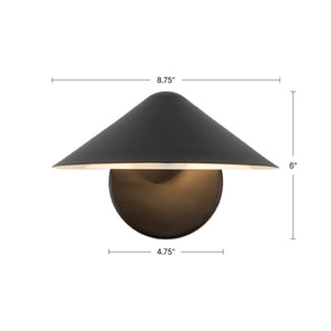 Ashford 9-in Wall Sconce