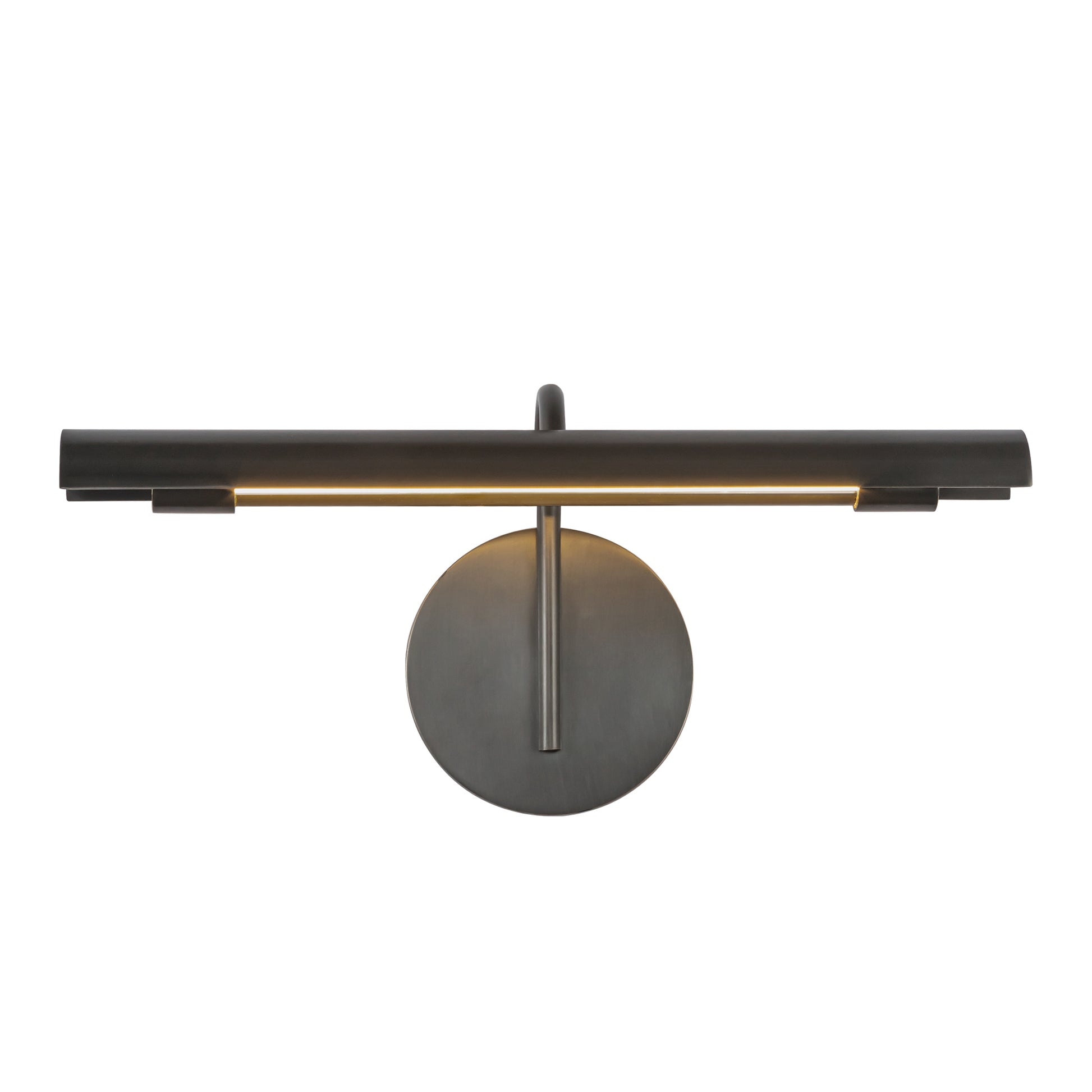 Astrid 14-in Metal Shade/Vintage Brass LED Wall/Vanity