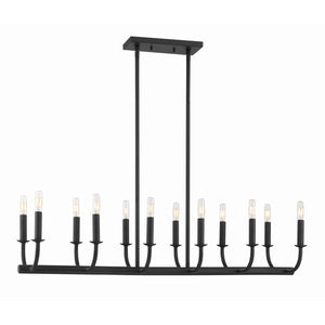 Bailey 42'' Linear Chandelier