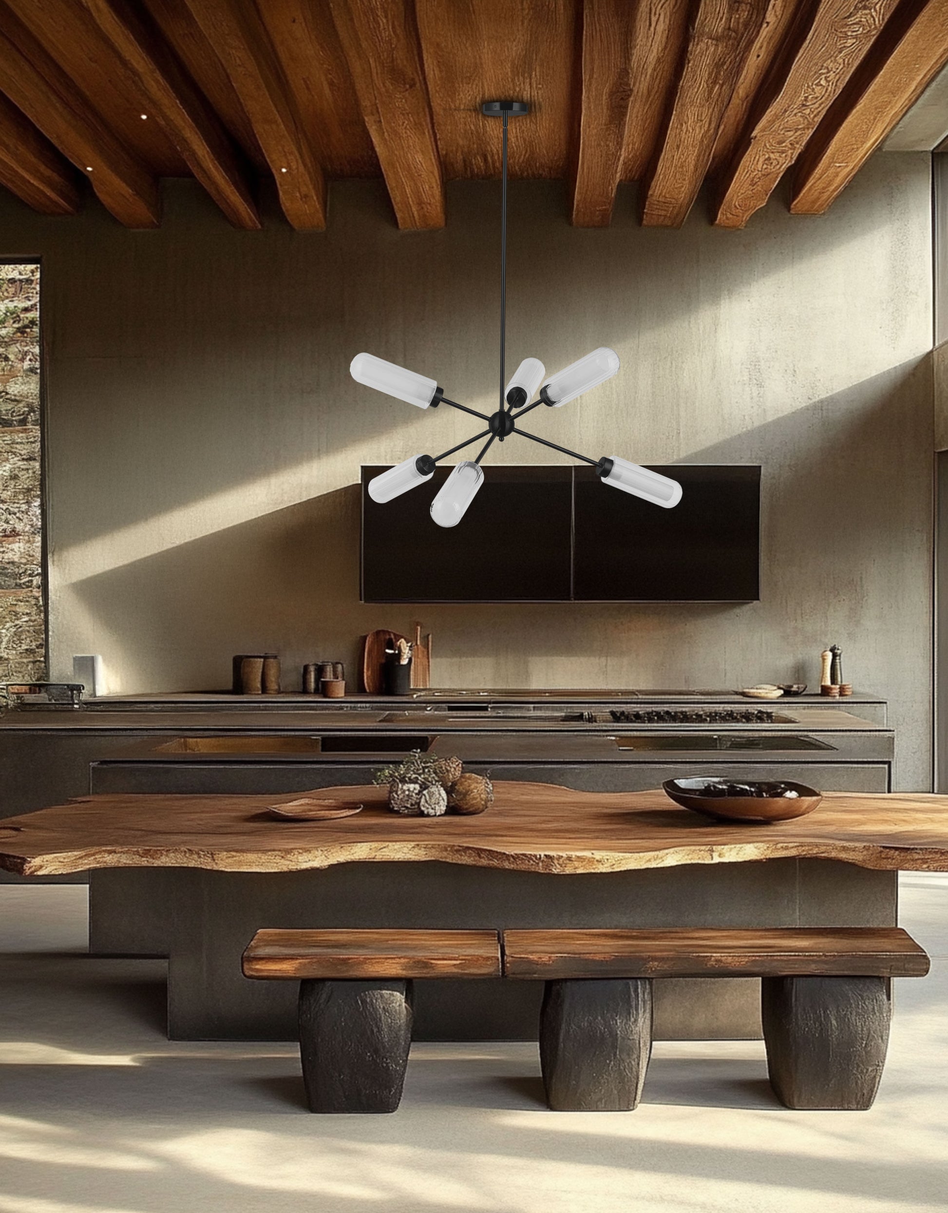 Balbina 40-in Sputnik Chandelier