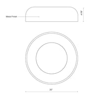 Beacon Flush Mount