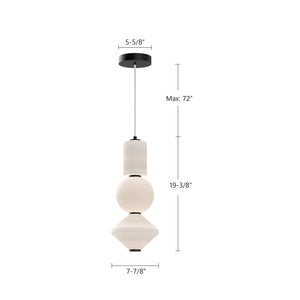 Bijou 8-in LED Pendant