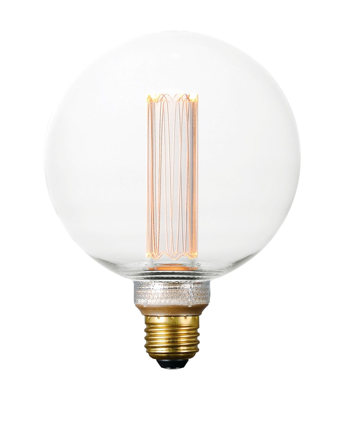 3.5W Dimmable LED E26 G125 Classic Pattern