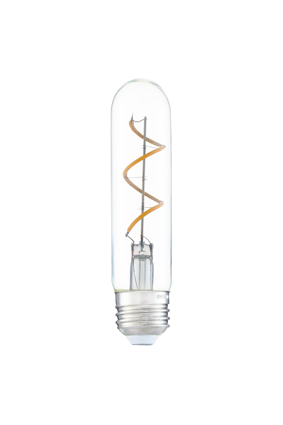 4W LED E26 T10 Clear Dimmable 2700K 5"