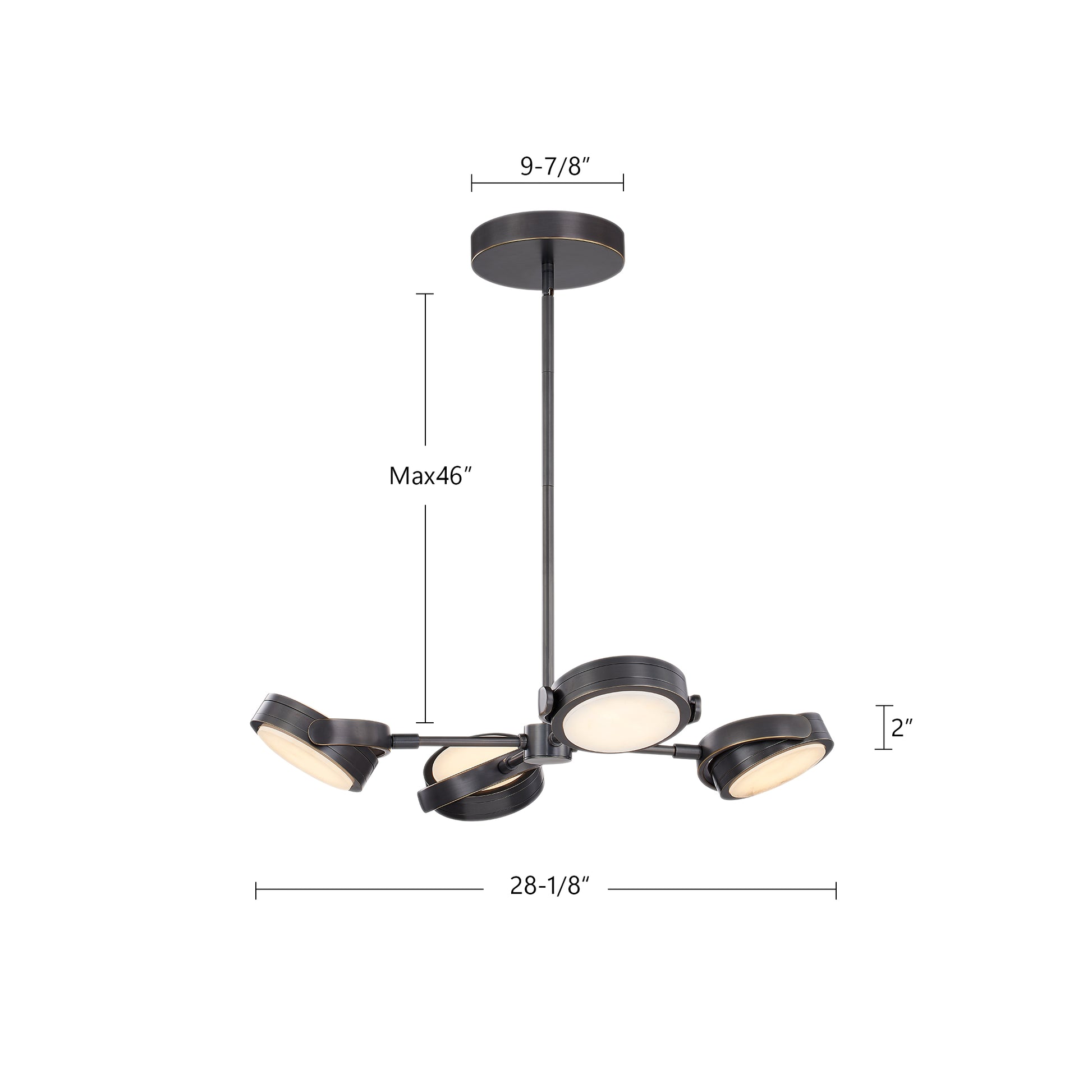 Blanco 28-in Pendant