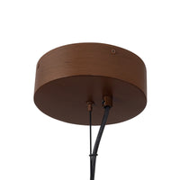Bosco 25-in Solid Wood LED Chandelier