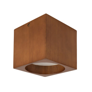 Bosco Solid Wood LED Flush Mount