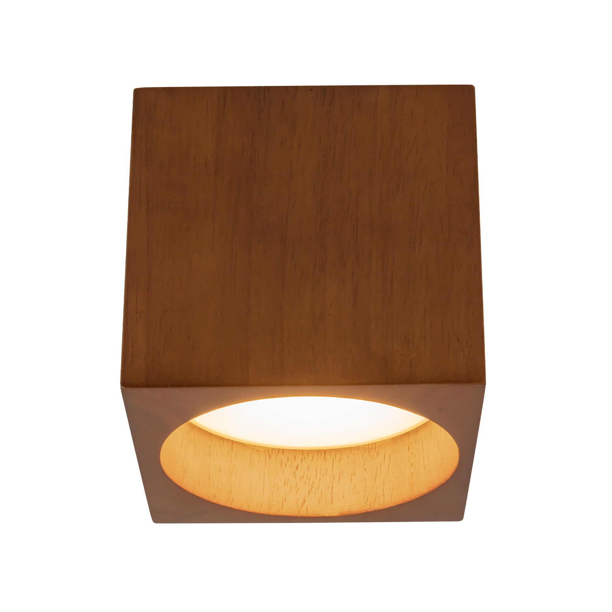 Bosco Solid Wood LED Flush Mount