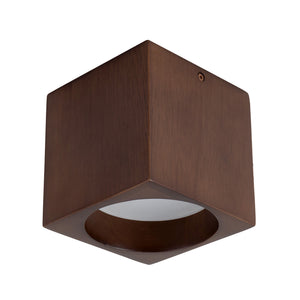 Bosco Solid Wood LED Flush Mount