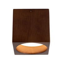 Bosco Solid Wood LED Flush Mount