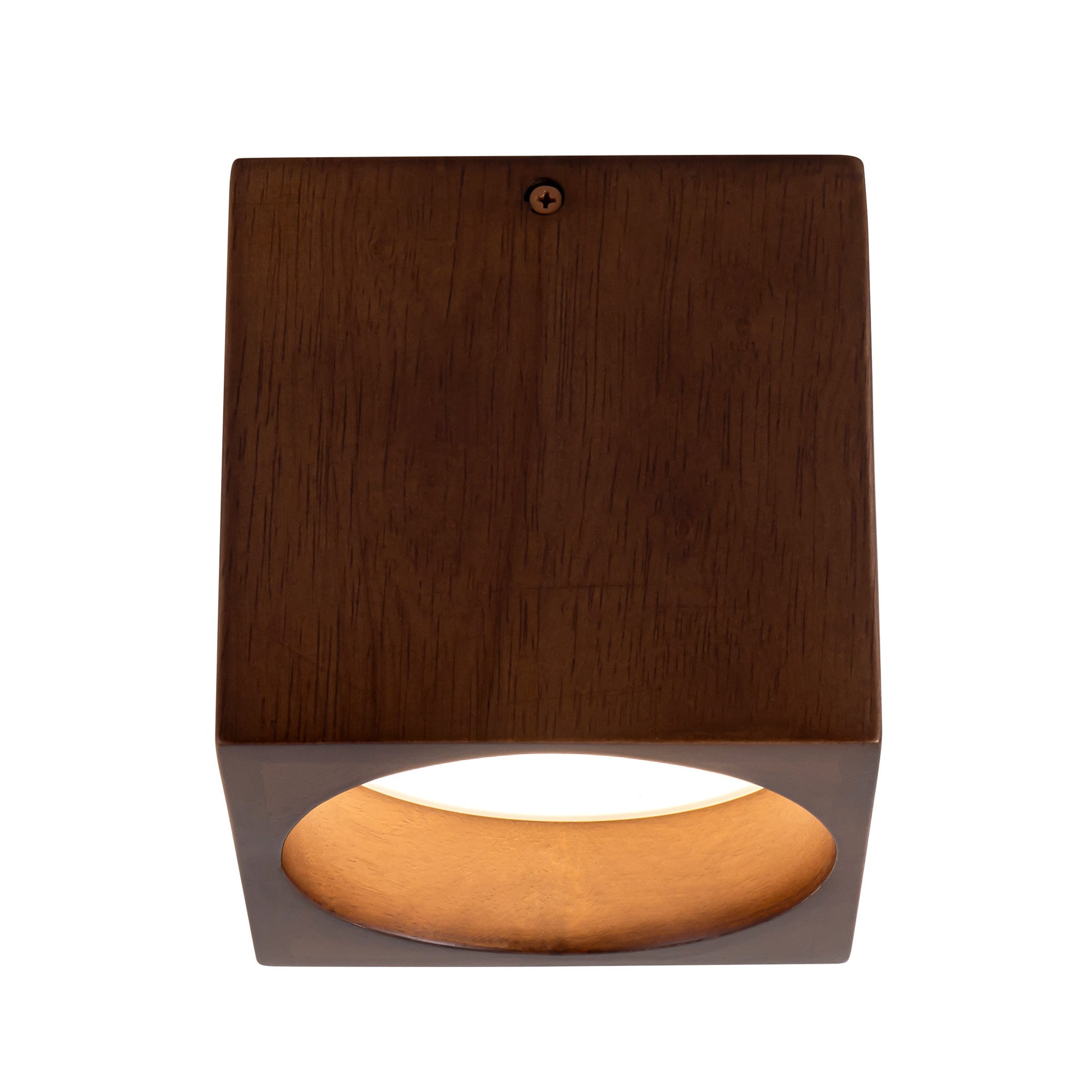 Bosco Solid Wood LED Flush Mount