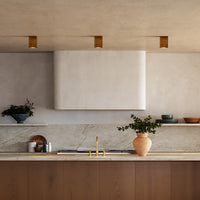 Bosco Solid Wood LED Flush Mount