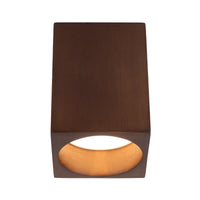 Bosco Solid Wood LED Flush Mount