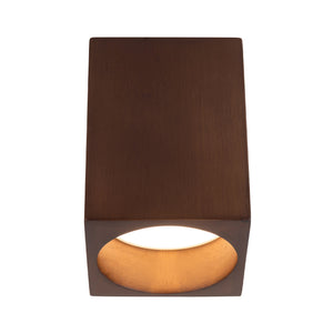 Bosco Solid Wood LED Flush Mount
