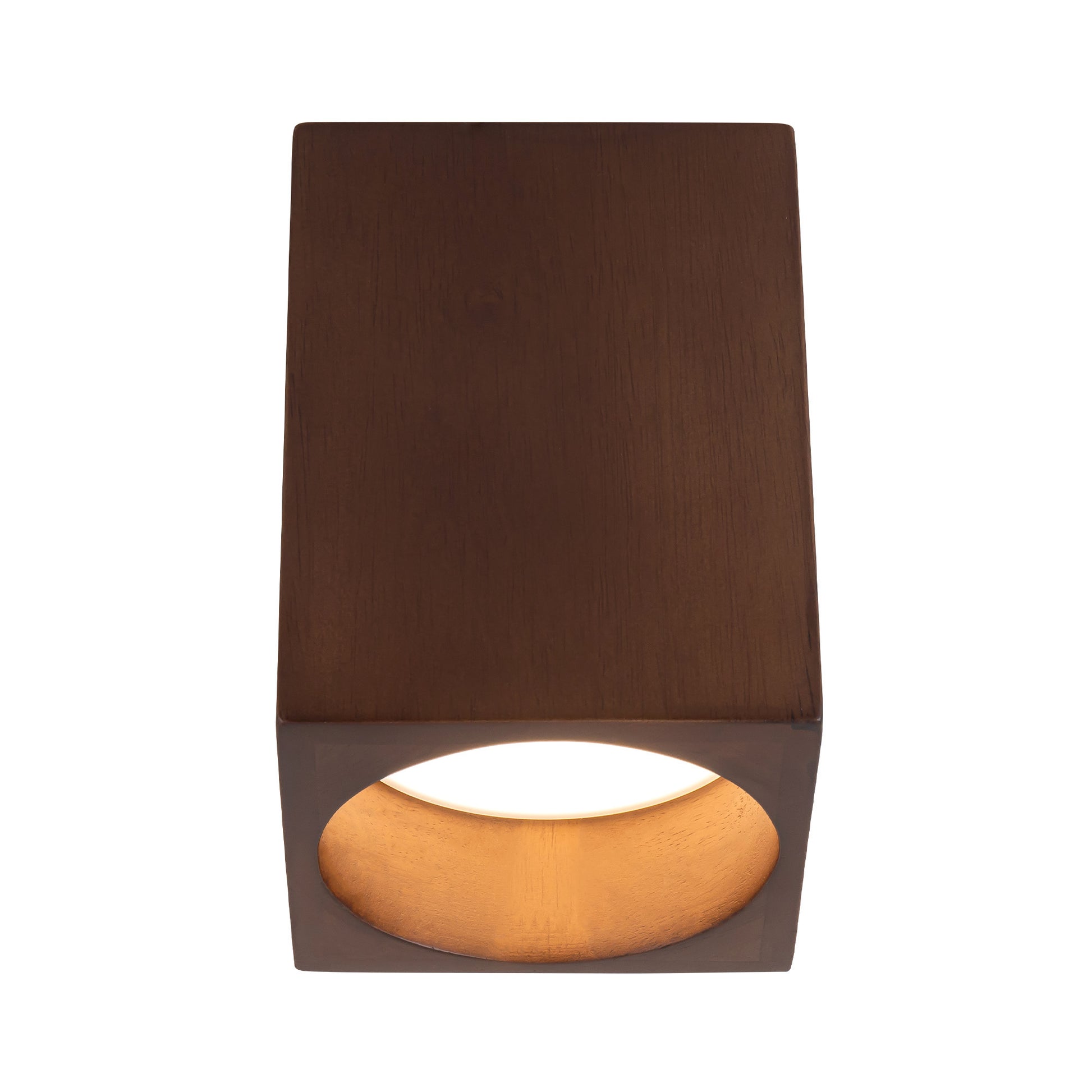 Bosco Solid Wood LED Flush Mount