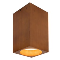 Bosco Solid Wood LED Flush Mount