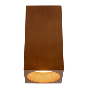 Bosco Solid Wood LED Flush Mount