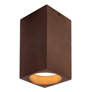 Bosco Solid Wood LED Flush Mount