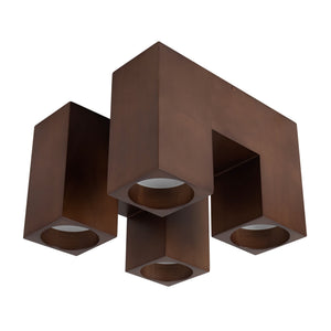 Bosco Solid Wood LED Flush Mount