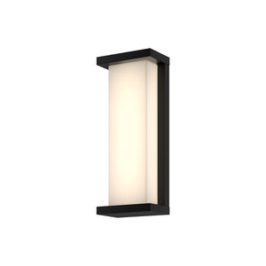Bravo 14-in Black LED Exterior Wall Sconce