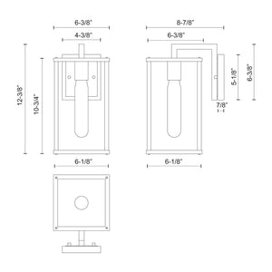 Brentwood Exterior Wall Sconce