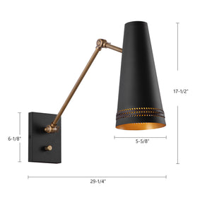 Brickell Wall/Vanity Light